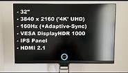 Acer Predator X32 FP Review - Unique Mini LED Experience