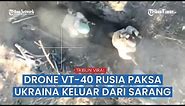 Detik-detik Drone Kamikaze VT-40 Rusia Berburu Personel Militer Ukraina