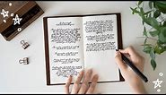 how i improved my handwriting // creating a handwriting journal