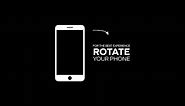 Rotate your Phone Animation (Free To Use)