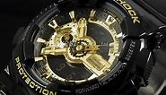G Shock Black and Gold Limited Edition Watch