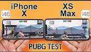 iPhone X vs iPhone XS MAX PUBG TEST - IOS 14.6 PUBG TEST👍