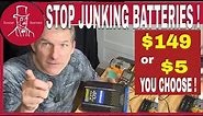 How to Rebuild 40 Volt Battery | Power Tool Battery Fix