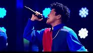 Fresh Prince? Barcelona FC? What was Bruno Mars wearing at Brit Awards 2017?
