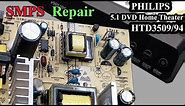 Power Supply repair of Philips DVD