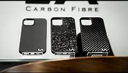 WHICH IS BEST? 3 X CARBON FIBRE CASES For iPhone 12 - Forged, Gloss & Matte