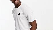 adidas Training – Train Essentials – T-Shirt in Weiß | ASOS