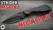 Strider MSC XL Folding Knife - Overview