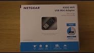 WNA3100M Netgear WiFi Adapter - Unboxing