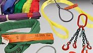 Choosing the Best Lifting Sling: Wire Rope vs. Chain. vs. Synthetics