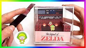 How to craft The Legend of Zelda 1986 Game Scene into a Beautiful 3D Diorama Cube / Fan Art Tutorial