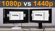 1080p vs 1440p Monitor