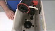 Adjust and Install a Canister Flush Valve and Seal in Your Toilet