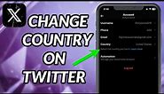 How To Change Location On Twitter