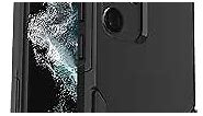 OtterBox Galaxy S22 Ultra Commuter Series Case - BLACK, slim & tough, pocket-friendly, with port protection