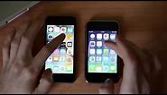 iPhone 3GS vs iPhone 5 running iOS 9