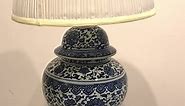 Dekor Company - Persian Blue Decorative Ceramic Table Lamp...