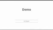 Demo | LG Styler