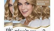 Clairol Nice'n Easy Permanent Hair Dye, 8A Medium Ash Blonde Hair Color, Pack of 3