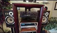 Vintage Pioneer SX-737 with HPM-40s & BIC 60z Turntable