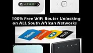 How to Unlock Wi-Fi Pocket Router On All Cellc, Vodacom, Telekom...