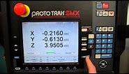 Proto TRAK CNC Mill Basic Screen Overview