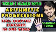 Arithmetic Progression Class 10 | Maths Chapter 5 | Full Chapter/Exercise/Formula/Sum Formula Of AP