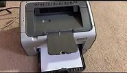 HP LaserJet P1006 Compact Laser Printer - Demo Test
