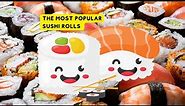 The Most Popular Sushi Rolls | Best Classic Sushi Rolls Ranked #Sushi