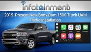 2019+ Ram 1500 2500 3500 Heavy Duty UAM Radio Upgrade with Apple CarPlay & Android Auto - Easy DIY!