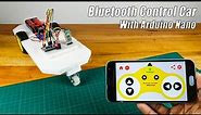 How to Build a Bluetooth Control Car with Arduino Nano and HC-05 Module