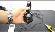 JVC HA-D600 headphones SPL dB test + first look