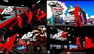 Persona 5 Title Screens