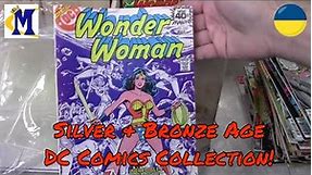 Vintage Silver & Bronze Age Comic Collection! DC Comics Justice League, Wonder Woman & Flash!