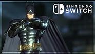 Batman: Arkham City - Nintendo Switch Gameplay (Armored Batsuit)