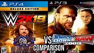 Wwe 2K19 PS4 VS SmackDown Vs Raw 2009 PS3
