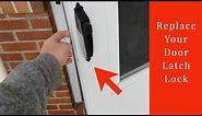 How to Replace a Screen Door Latch Handle Lock
