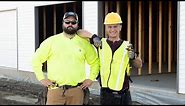 Old vs. New Construction Worker