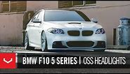 BMW F10 5 Series 550i on 20" Vossen VVS-CV4 Concave Wheels / Rims