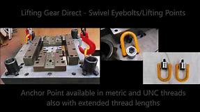 How to use Swivel Eye Bolts - Lifting Gear Direct