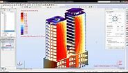 Wind Loads Simulation - Autodesk Robot Structural Analysis Professional 2015