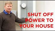 Exterior Communications Hub | How to Turn The Power Off to Your Entire House