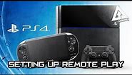 PS4 Hints and Tips - How to Set Up PS Vita Remote Play