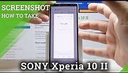 How to Take Screenshot in SONY Xperia 10 II