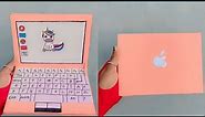 How to Make Laptop From Paper | DIY Paper Laptop - Origami Paper Craft#papercraft