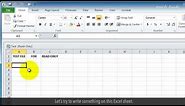 How to Change an Excel Sheet from Read Only