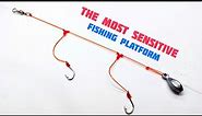 How to make a chain of fishing hooks with two hooks