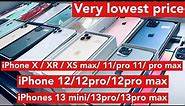 USED IPHONES FROM X TO 13 pro max lowest price in Saudi Arabia