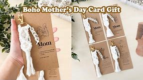Mother’s Day Boho Macrame Keychain Gift Pack TUTORIAL | Easy DIY Gift for beginners | WeaveyStudio