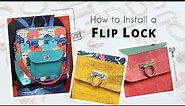 How to Install a Flip Lock